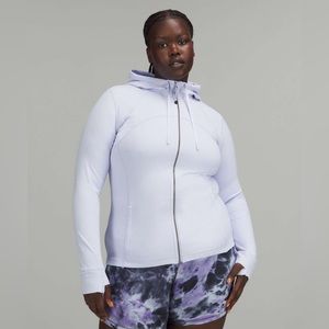 Lululemon Hooded Define Jacket Nulu size 4 Pastel Blue PSLB